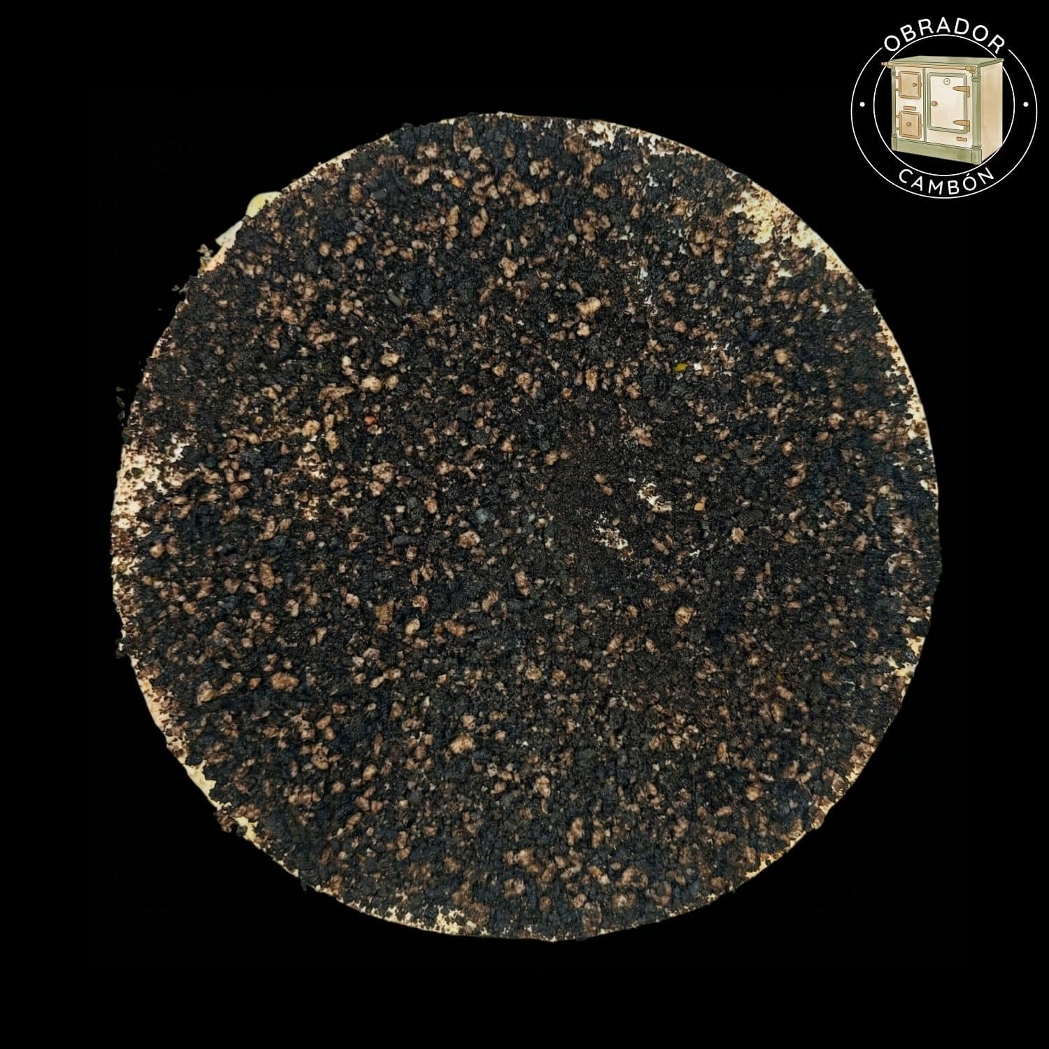 Tarta de chocolate blanco y oreo