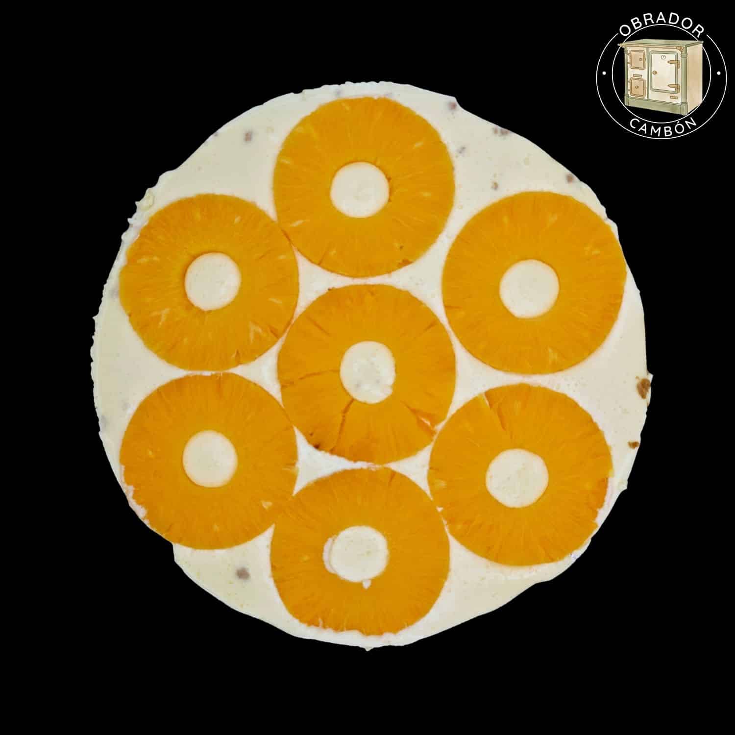 Tarta de piña sin gluten